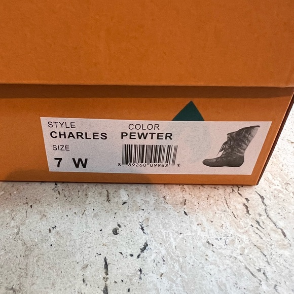 Sporto Charles Angled Calf Waterproof Winter Boots Pewter Women’s Size 7 Wide - Picture 9 of 10